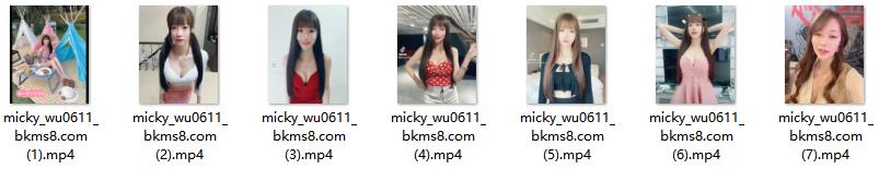 228-Micky吳芸帆(@micky_wu0611)台湾美女车模[82P+7V]