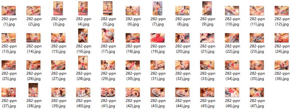 282-皮皮奶可可爱了啦-元旦兔女郎[47P-827MB]