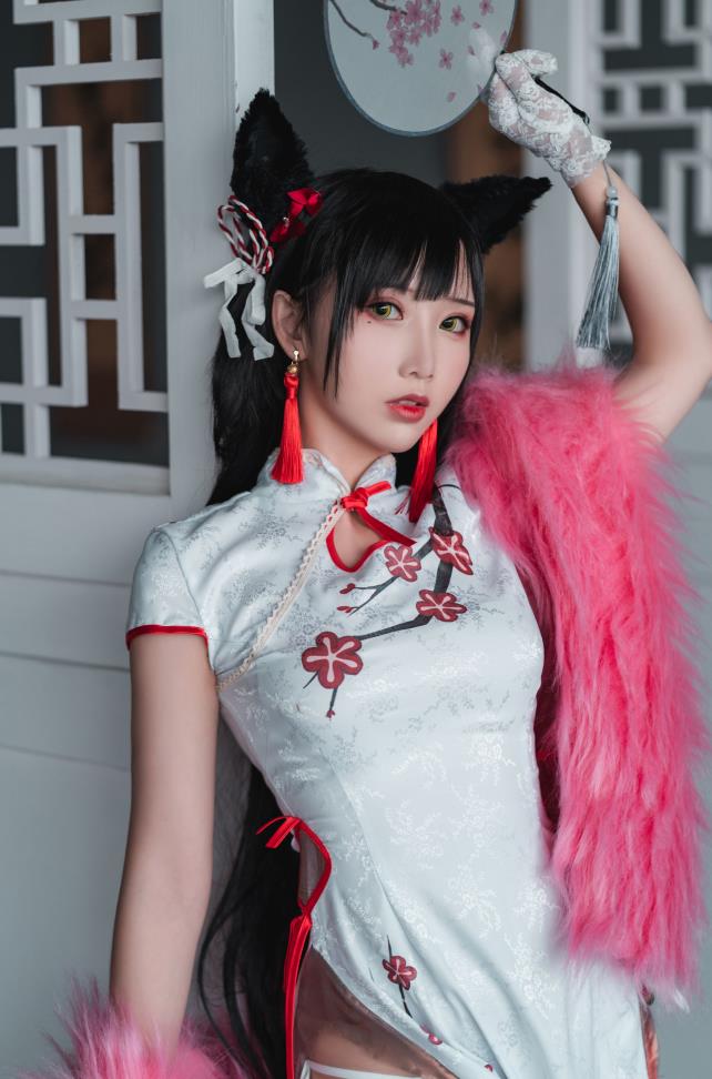 294-面饼仙儿-爱宕旗袍 Cosplay[25P-14M]