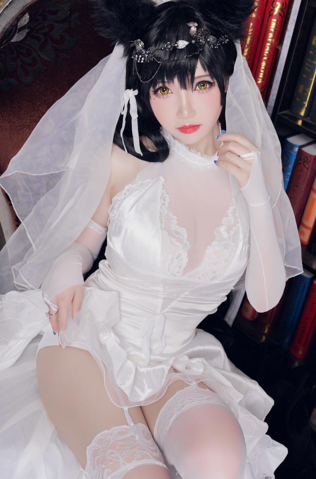 300-雪晴Astra-爱宕花嫁Cosplay[18P]