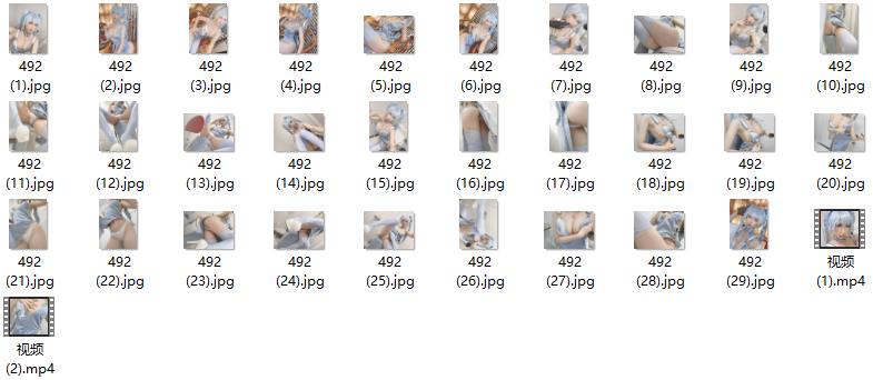 492-芋圆侑子SJ-少女前线PA15翠雀媚-自拍[29P+2V-178M]