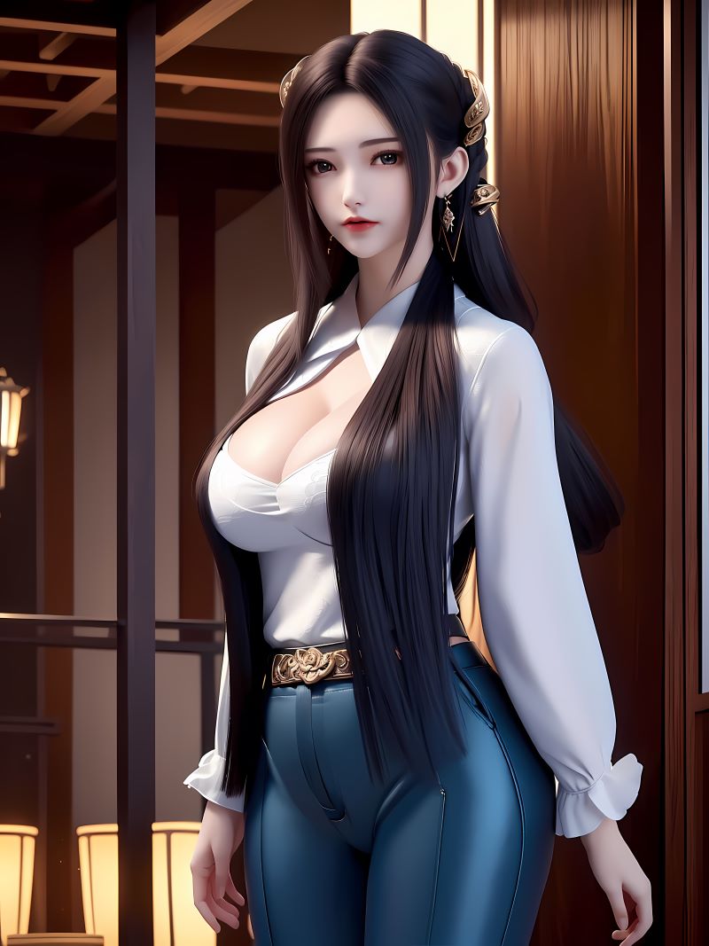 1903-秦怡宁-完美世界女神AI绘画换装秀(第4期) [132P-753MB] - 全文